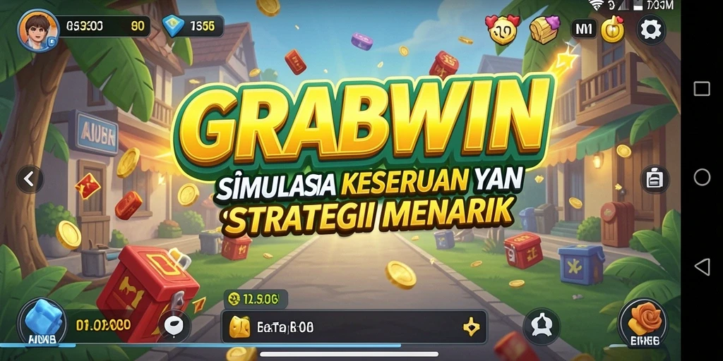 Screenshot gameplay <strong>GRABWIN</strong> yang memperlihatkan simulasi menarik.