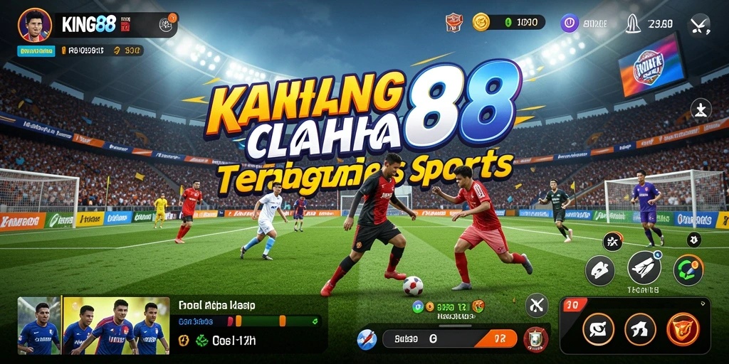 Tampilan gameplay KING88 yang seru dan mendebarkan dalam pertandingan olahraga.