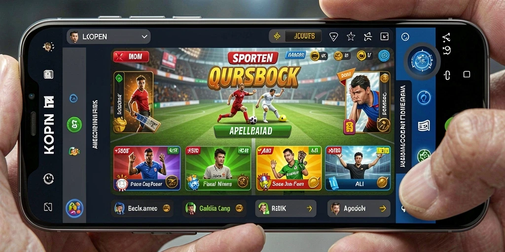 Tampilan gameplay darurat aplikasi Sportsbook LKOPEN.