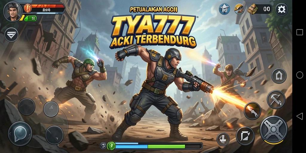Gameplay seru dalam TYA777 dengan serangan aksi cepat.