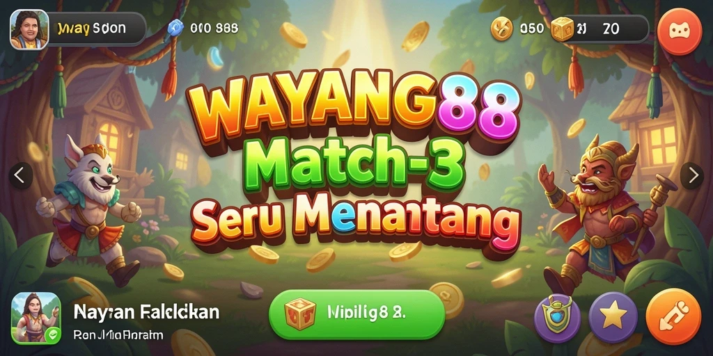 Tampilan gameplay WAYANG88 yang seru dan menggugah selera.